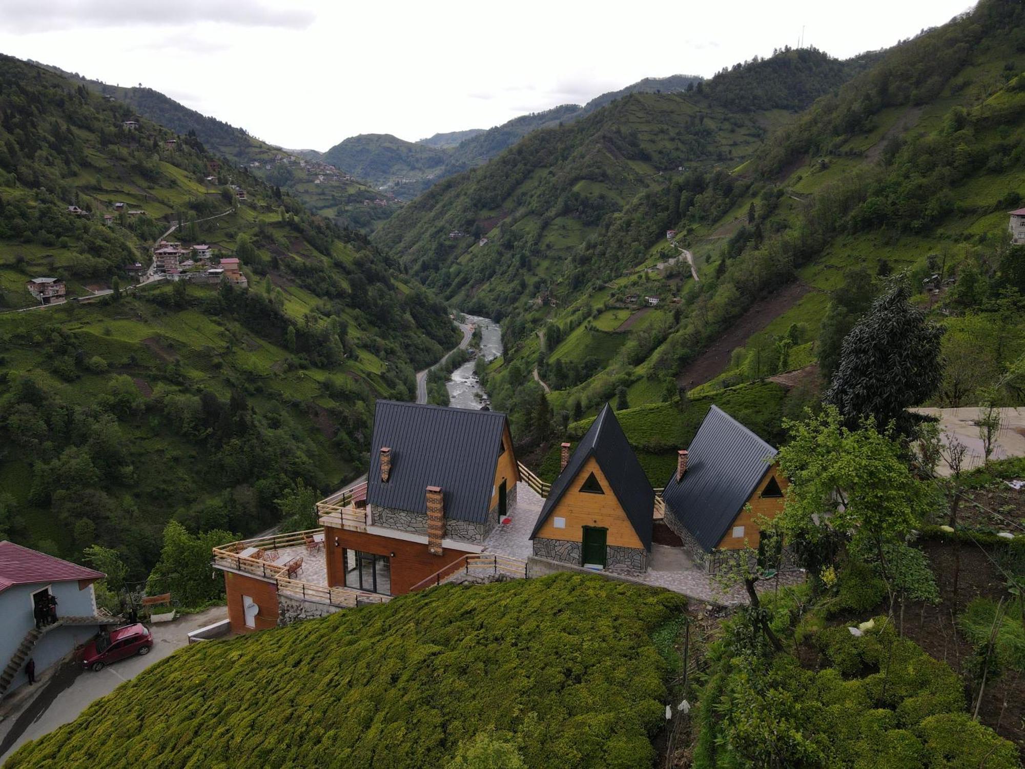 Puleri Suit Bungalow Çamlıhemşin Buitenkant foto